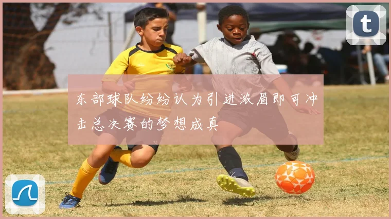 东部球队纷纷认为引进浓眉即可冲击总决赛的梦想成真
