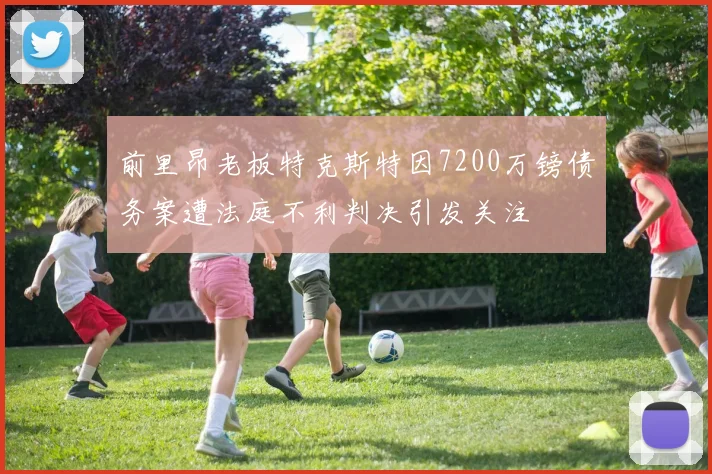 前里昂老板特克斯特因7200万镑债务案遭法庭不利判决引发关注